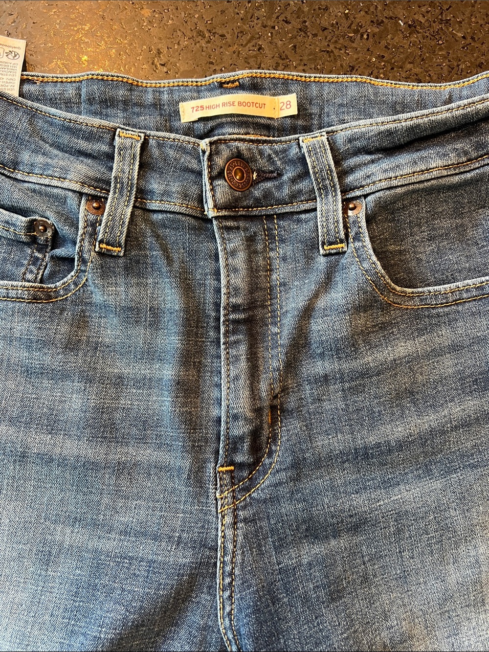 Levi's Women's High Rise Bootcut Jeans - Light Blue Denim